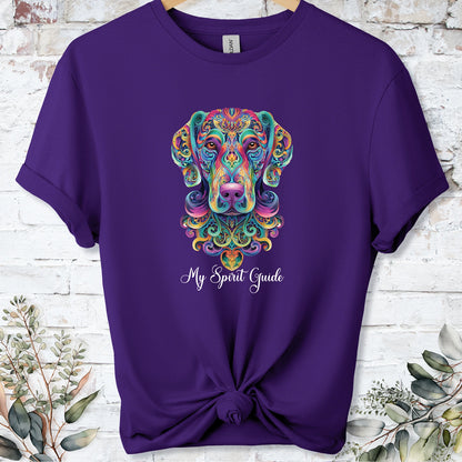 Labrador My Spirit Guide, Short Sleeve Unisex Tee