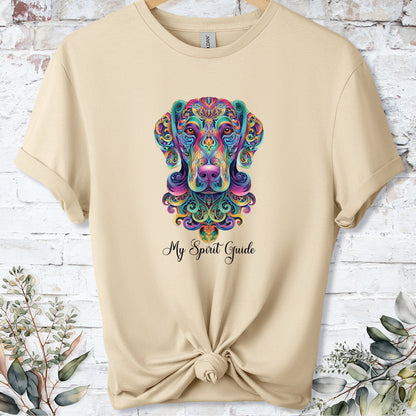 Labrador My Spirit Guide, Short Sleeve Unisex Tee