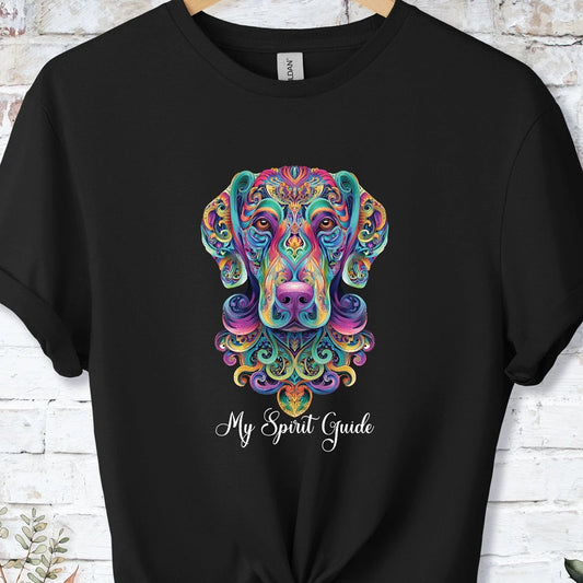 Labrador My Spirit Guide, Short Sleeve Unisex Tee