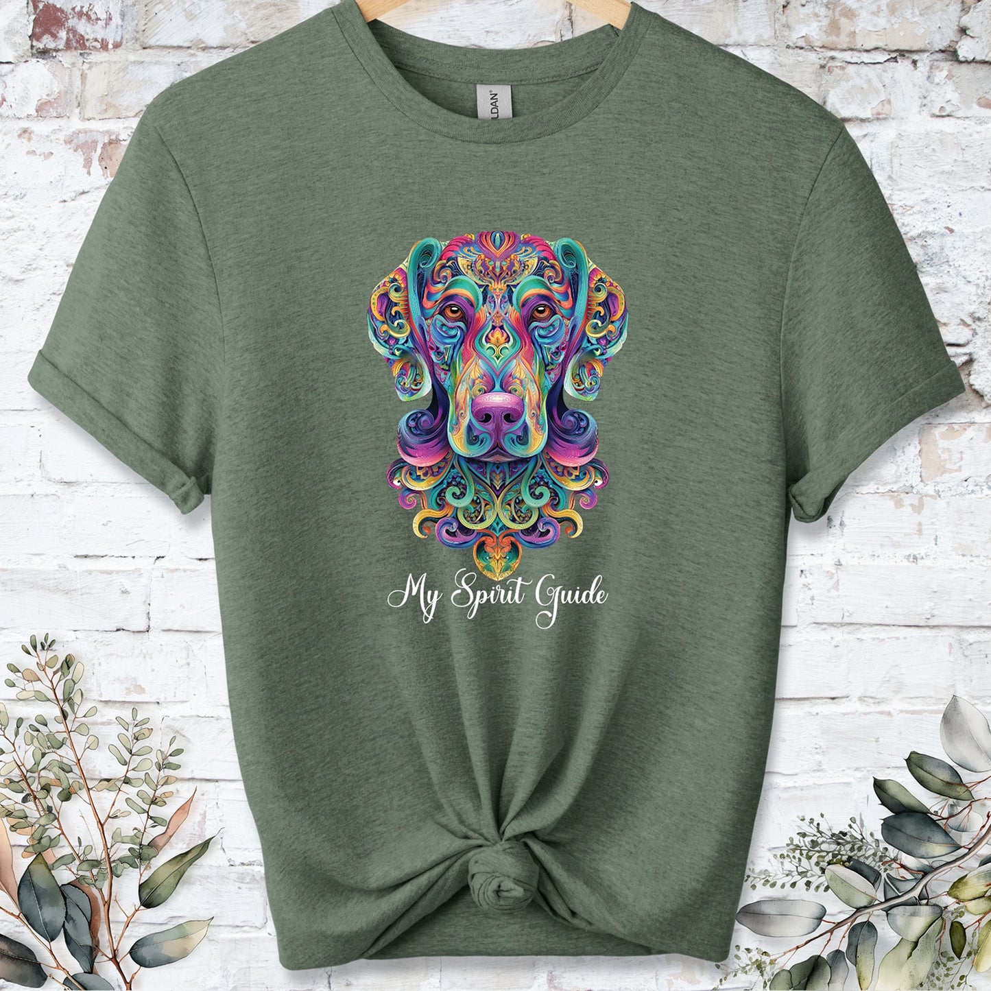 Labrador My Spirit Guide, Short Sleeve Unisex Tee