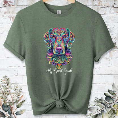 Labrador My Spirit Guide, Short Sleeve Unisex Tee