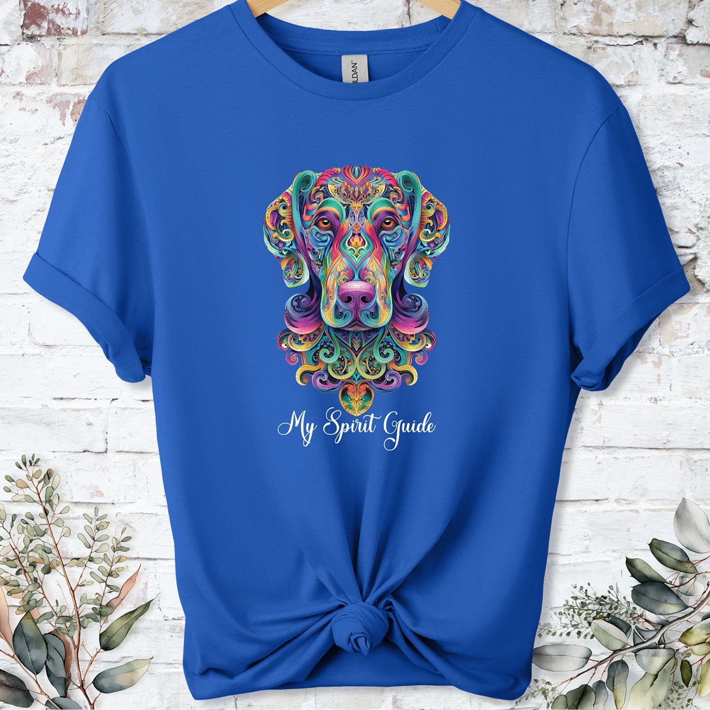 Labrador My Spirit Guide, Short Sleeve Unisex Tee – Whimsy and Wonder