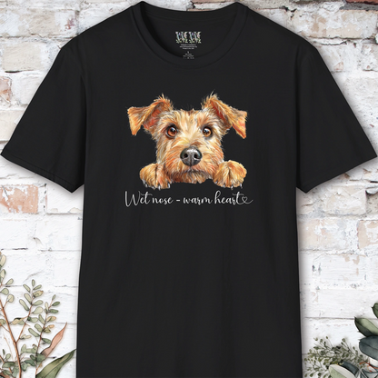 Lakeland Terrier - Wet nose - warm heart, Unisex T shirt