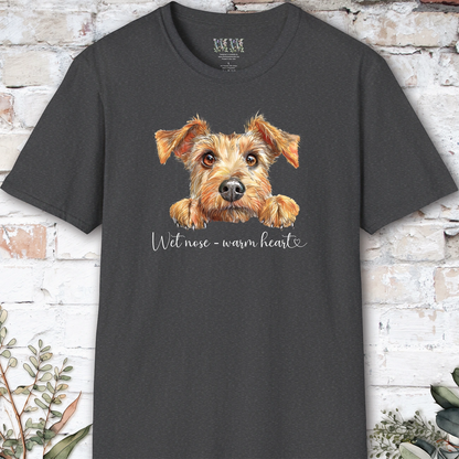 Lakeland Terrier - Wet nose - warm heart, Unisex T shirt