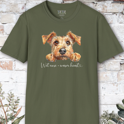 Lakeland Terrier - Wet nose - warm heart, Unisex T shirt