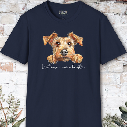 Lakeland Terrier - Wet nose - warm heart, Unisex T shirt