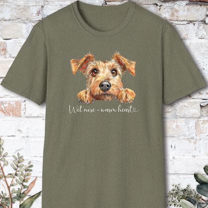 Lakeland Terrier - Wet nose - warm heart, Unisex T shirt