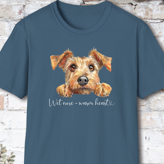 Lakeland Terrier - Wet nose - warm heart, Unisex T shirt