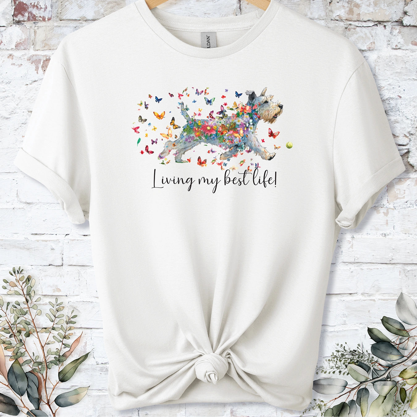 Lakeland Terrier #1, Living my best life, unisex T shirt