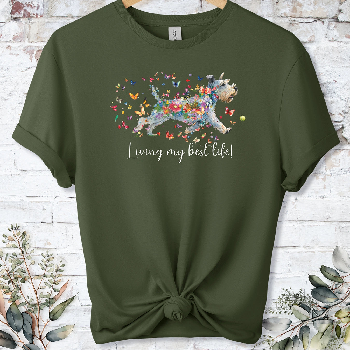 Lakeland Terrier #1, Living my best life, unisex T shirt