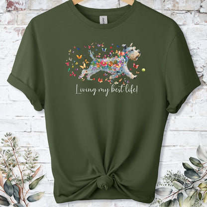 Lakeland Terrier #1, Living my best life, unisex T shirt