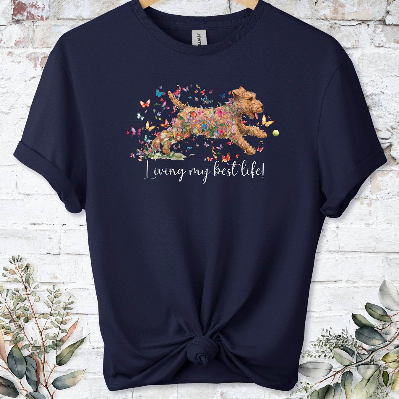 Lakeland Terrier #2, Living my best life, unisex T shirt