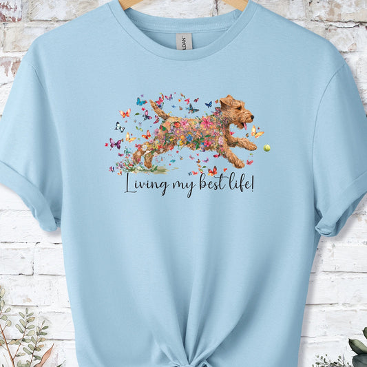 Lakeland Terrier #2, Living my best life, unisex T shirt
