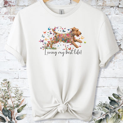 Lakeland Terrier #2, Living my best life, unisex T shirt