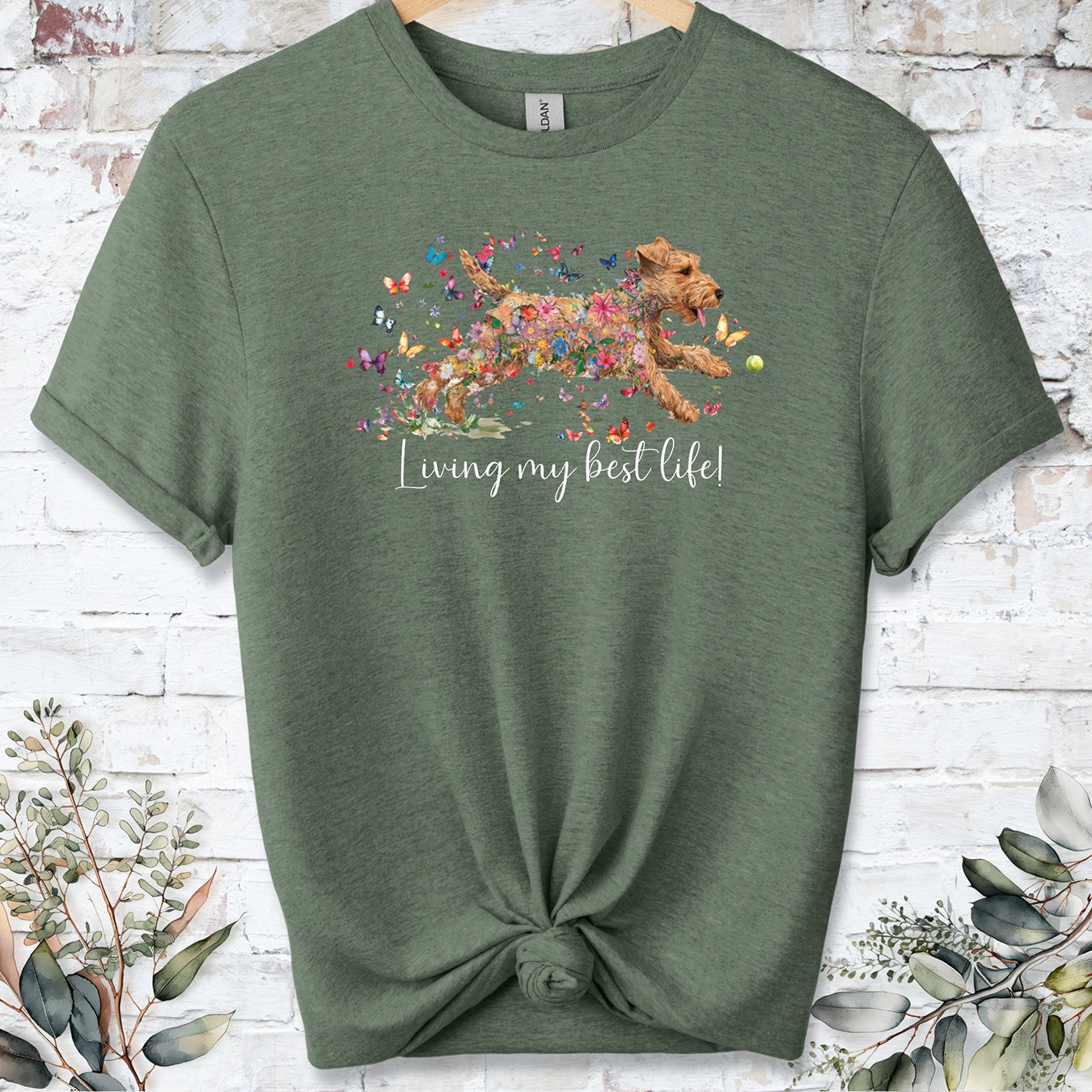 Lakeland Terrier #2, Living my best life, unisex T shirt