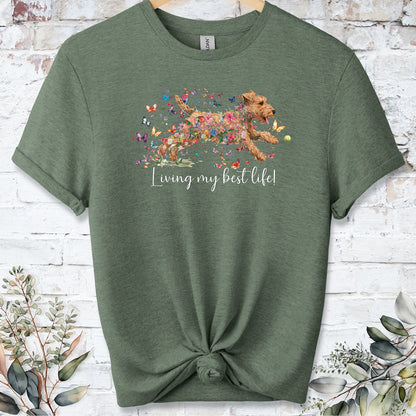 Lakeland Terrier #2, Living my best life, unisex T shirt