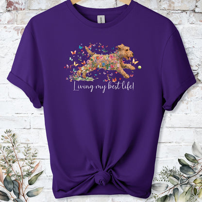 Lakeland Terrier #2, Living my best life, unisex T shirt