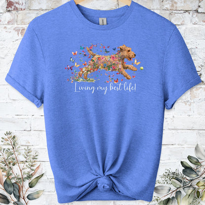 Lakeland Terrier #2, Living my best life, unisex T shirt