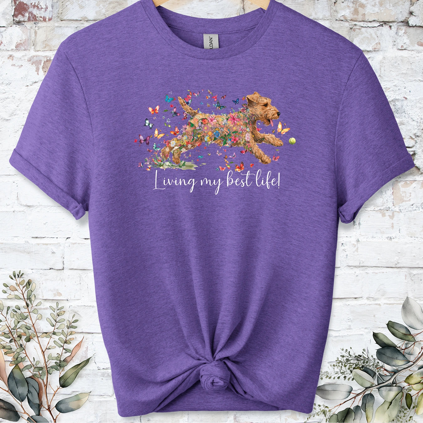 Lakeland Terrier #2, Living my best life, unisex T shirt