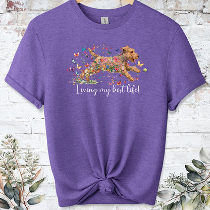 Lakeland Terrier #2, Living my best life, unisex T shirt