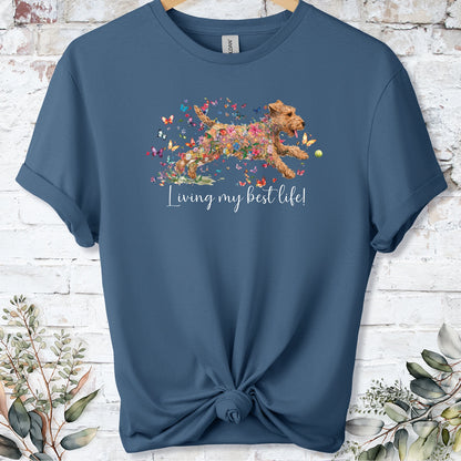 Lakeland Terrier #2, Living my best life, unisex T shirt