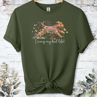 Lakeland Terrier #2, Living my best life, unisex T shirt