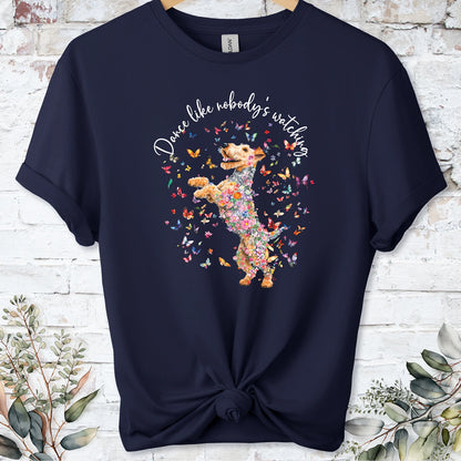 Lakeland Terrier "Dance like nobody's watching" unisex T shirt
