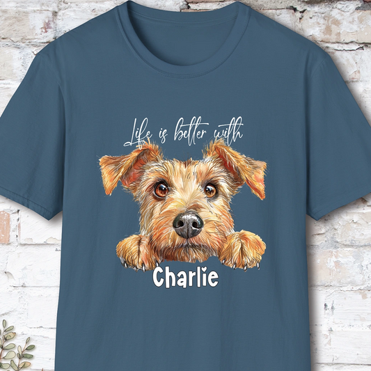 Lakeland Terrier - Life is better with - Unisex T shirt