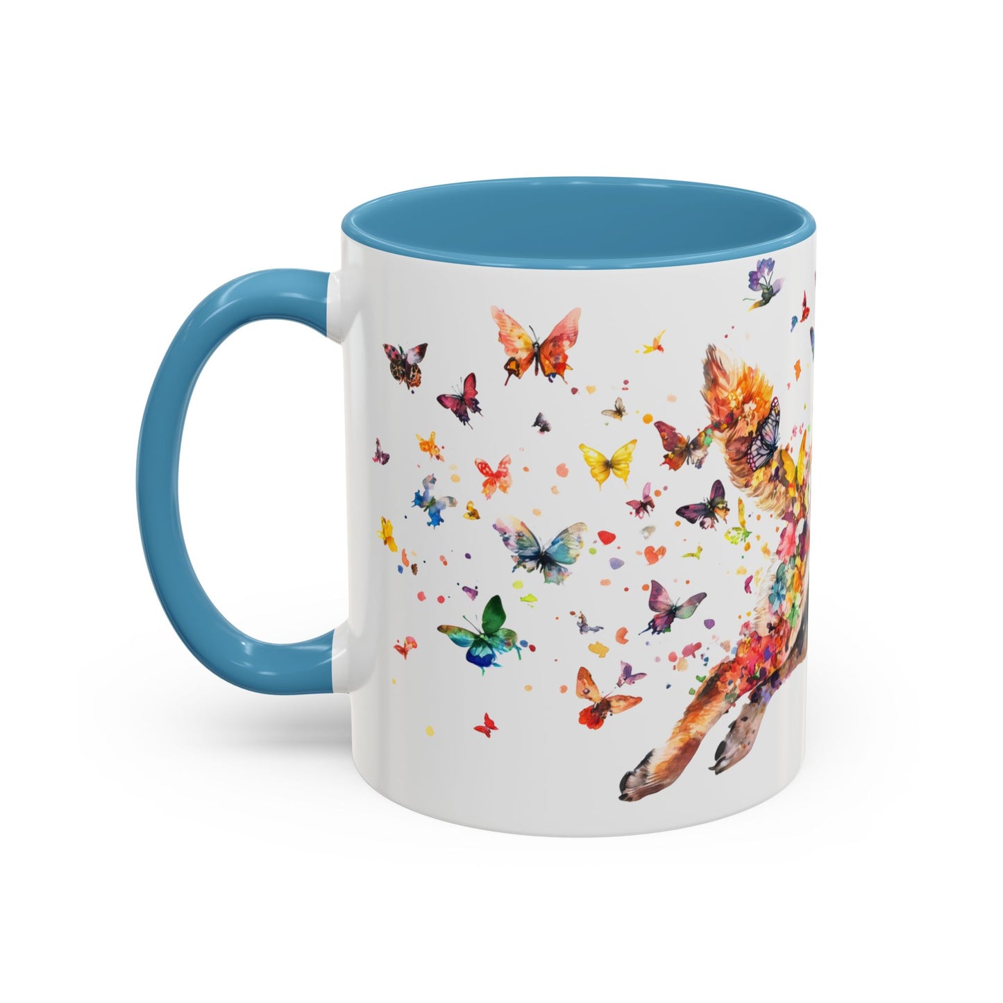 German Shepherd Colorful Accent Mugs, 11oz