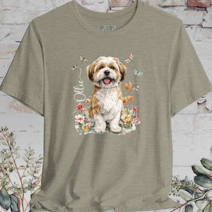 Lhasa Apso Dragonfly Personalized T shirt