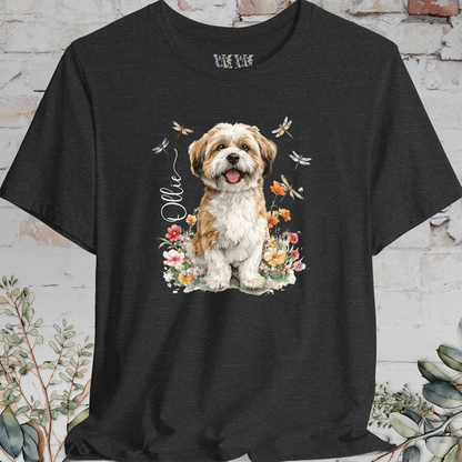 Lhasa Apso Dragonfly Personalized T shirt