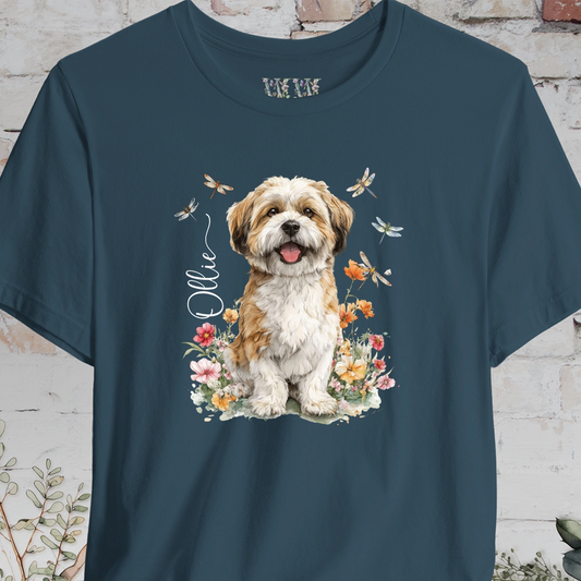 Lhasa Apso Dragonfly Personalized T shirt