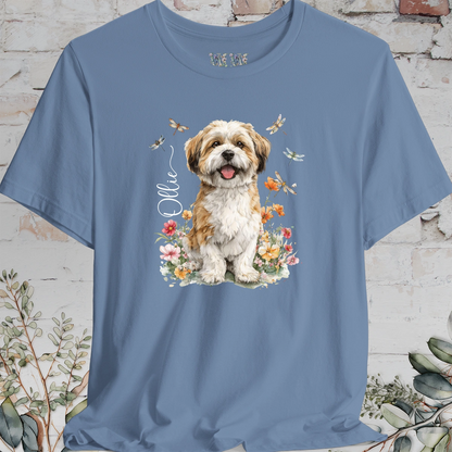 Lhasa Apso Dragonfly Personalized T shirt