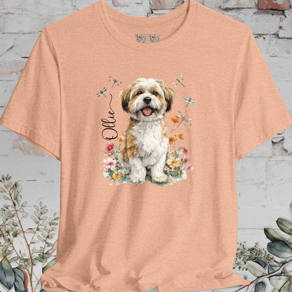 Lhasa Apso Dragonfly Personalized T shirt