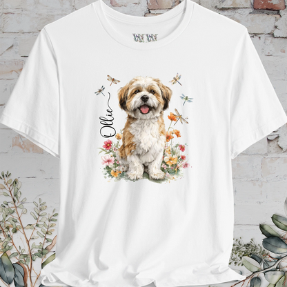 Lhasa Apso Dragonfly Personalized T shirt