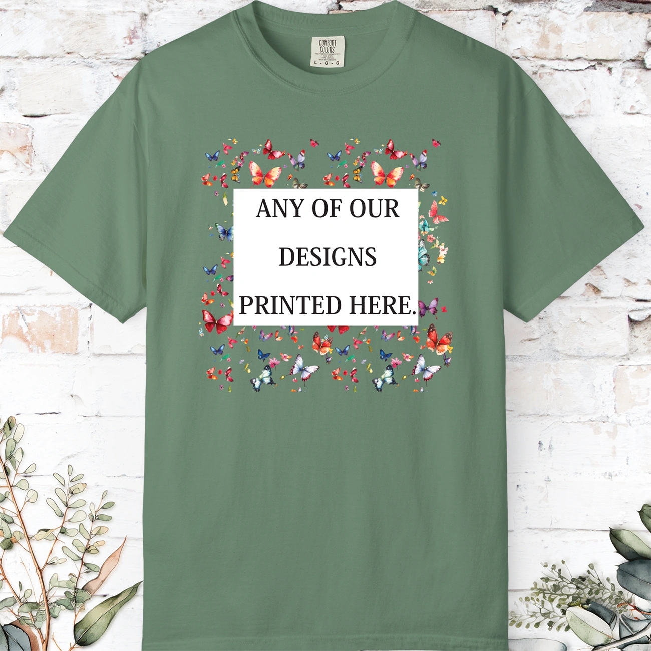 ANY DESIGN - USA Comfort Colours T-shirt