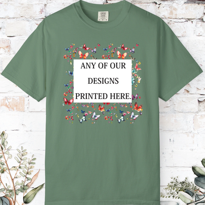 ANY DESIGN - USA Comfort Colours T-shirt