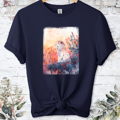 Lion at sunset #2 Unisex T shirt