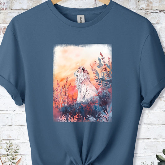 Lion at sunset #2 Unisex T shirt