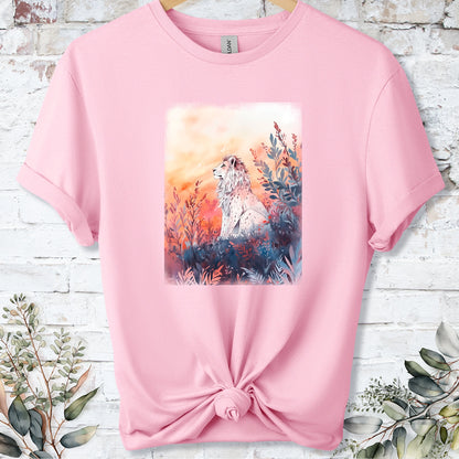Lion at sunset #2 Unisex T shirt