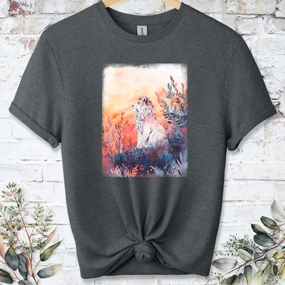 Lion at sunset #2 Unisex T shirt