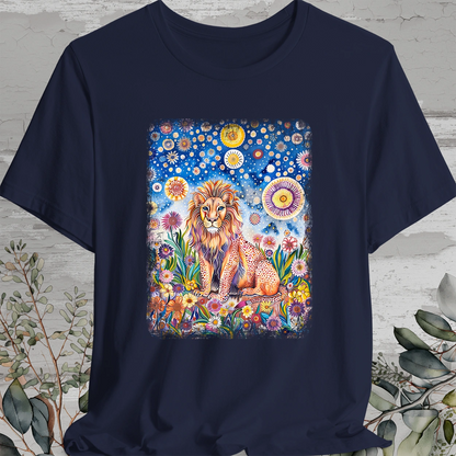 Lion #2 Wild Animals, unisex T-Shirt