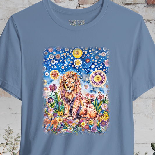 Lion #2 Wild Animals, unisex T-Shirt