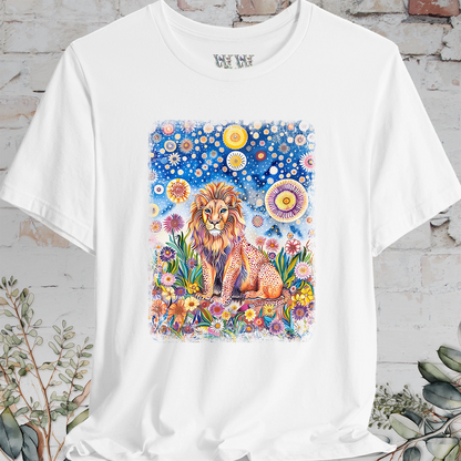 Lion #2 Wild Animals, unisex T-Shirt