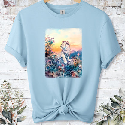 Lion at sunset #5 Unisex T shirt