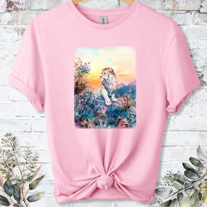 Lion at sunset #5 Unisex T shirt