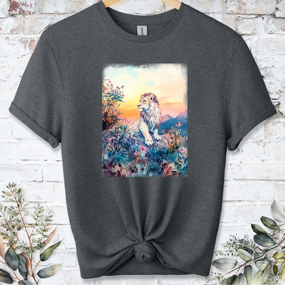 Lion at sunset #5 Unisex T shirt