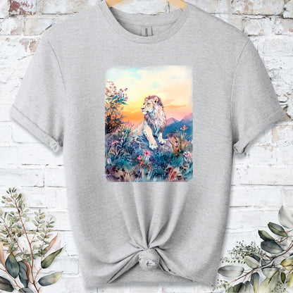Lion at sunset #5 Unisex T shirt