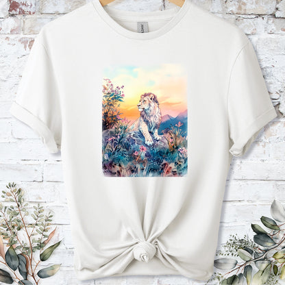 Lion at sunset #5 Unisex T shirt