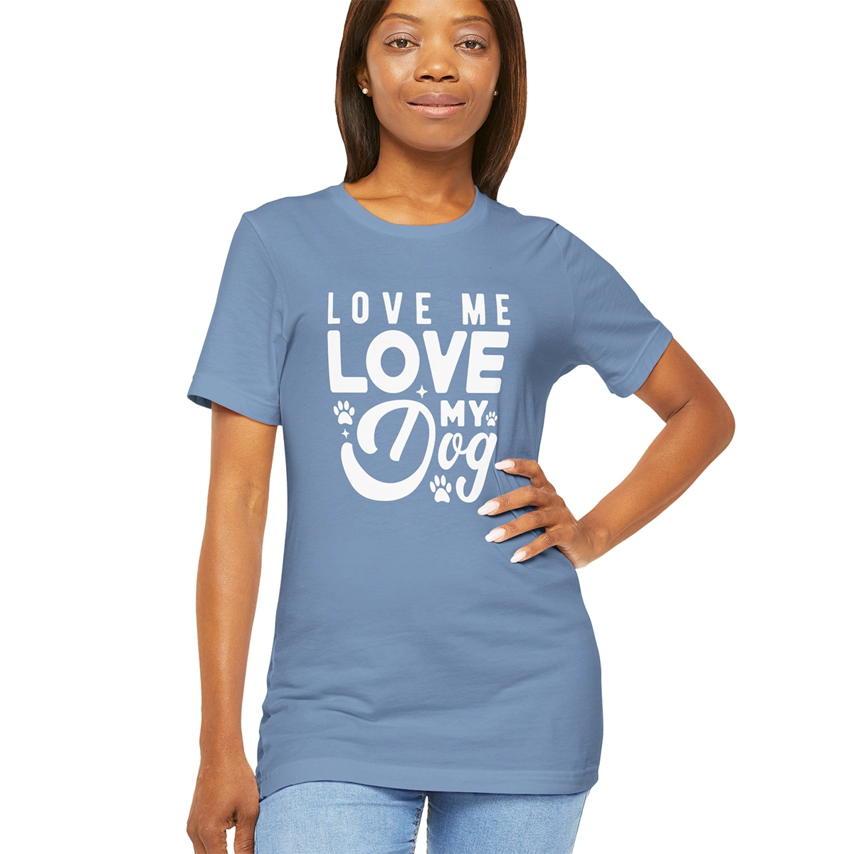 Love Me Love My Dog, Unisex T shirt